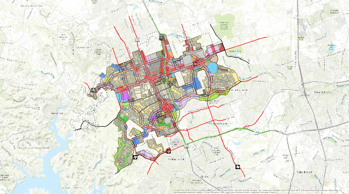 DUG Territory and POI Map – May 2021